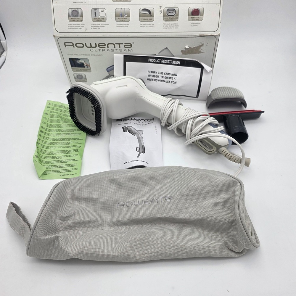 Rowenta Fabric‎ Steamer Ultrasteam Handheld (DR5015) Adjustable Variable Steam